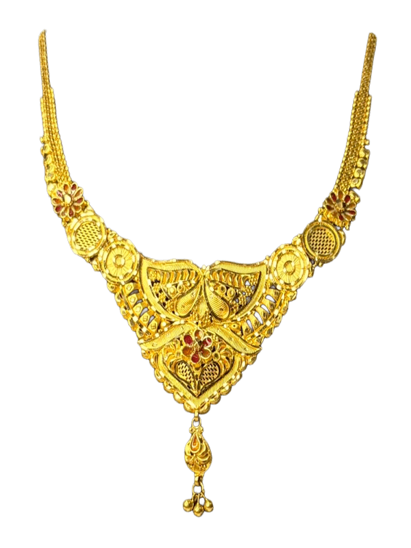 Pushpa Viraasat Drop Necklace