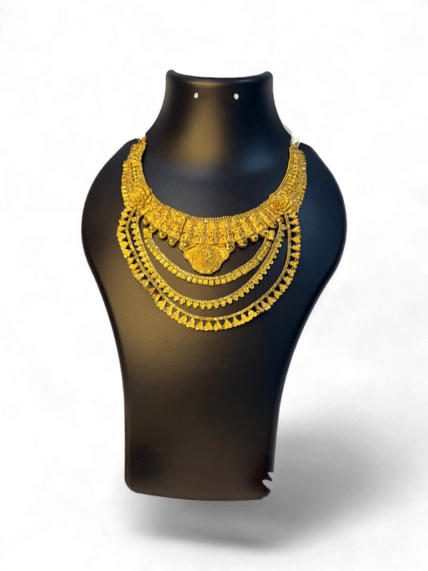 Rajwanshi Layered Bridal Gol Haar - Thumbnail 2