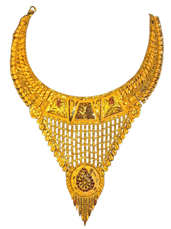 Rajsi Mesh Pendant Gol Haar - Image 1