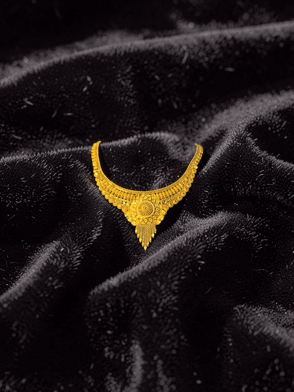 Surya Mandala Drop Necklace - Thumbnail 2