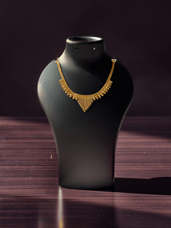 Vanshika Fringe Drop Necklace - Thumbnail 2