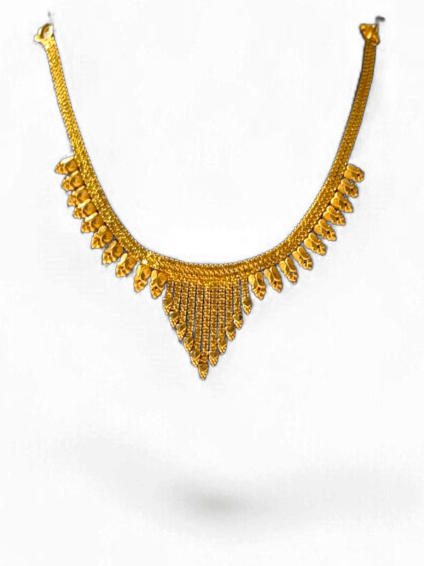 Vanshika Fringe Drop Necklace - Thumbnail 3