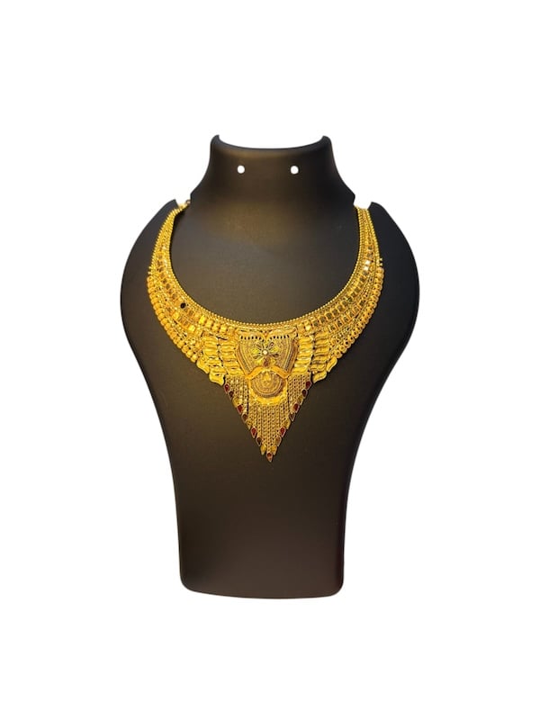 Rajvanshi Cascade Temple Necklace - Thumbnail 2