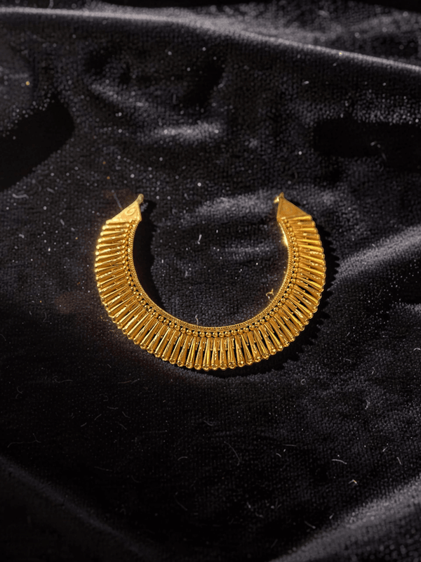 Linear Cascade Collar Necklace - Thumbnail 2