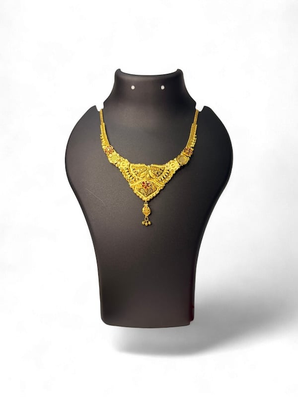 Pushpa Viraasat Drop Necklace - Thumbnail 2