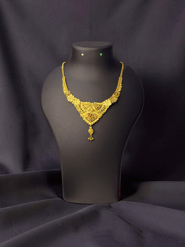 Pushpa Viraasat Drop Necklace - Thumbnail 3