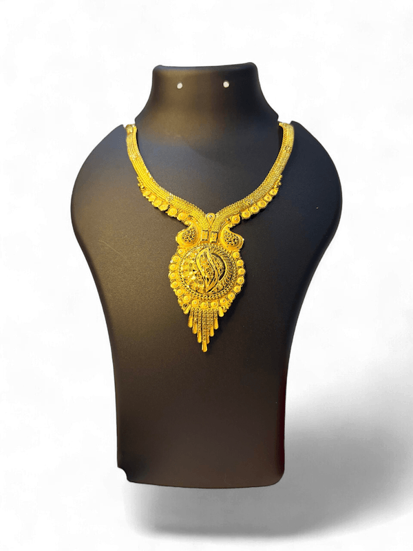 Rajmudra Coin Pendant Necklace - Thumbnail 2