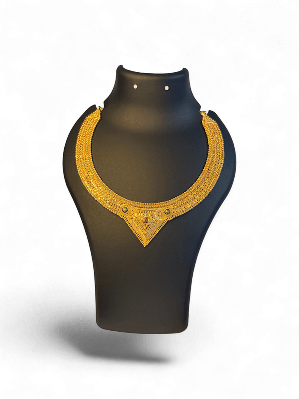 Svarnrekha Regal Collar Necklace - Thumbnail 3