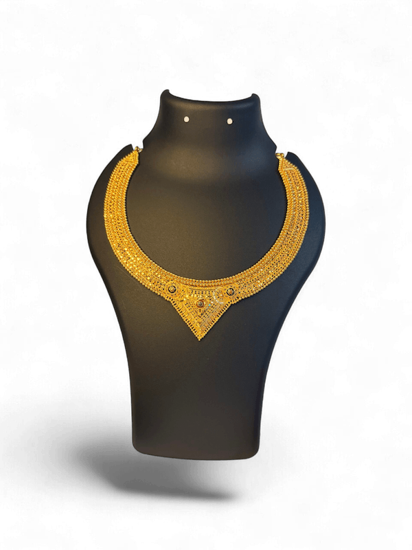 Svarnrekha Regal Collar Necklace - Thumbnail 3