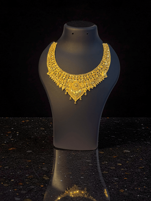 Rajsi Mayur Kundan Drop Necklace - Thumbnail 2