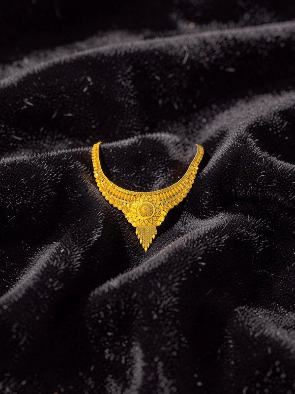 Surya Mandala Drop Necklace - Thumbnail 2