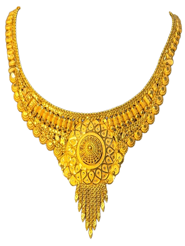 Surya Mandala Drop Necklace - Image 1