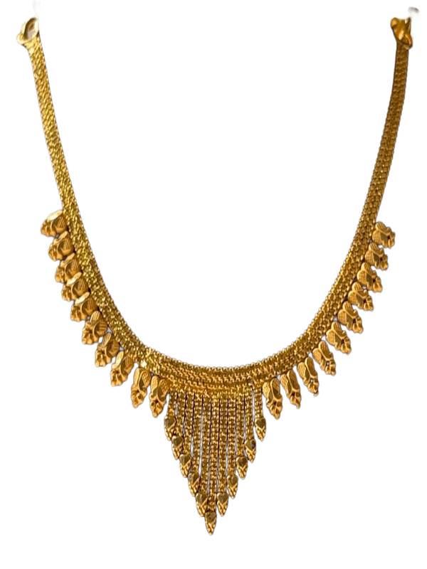Vanshika Fringe Drop Necklace - Image 1