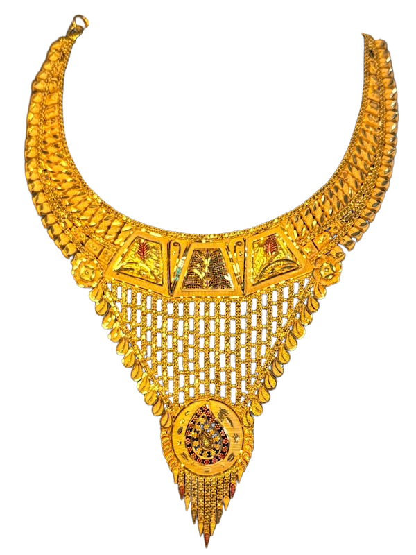 Rajsi Mesh Pendant Gol Haar - Image 1