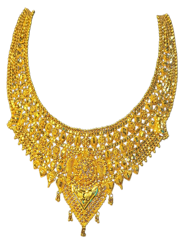 Rajsi Mayur Kundan Drop Necklace - Image 1