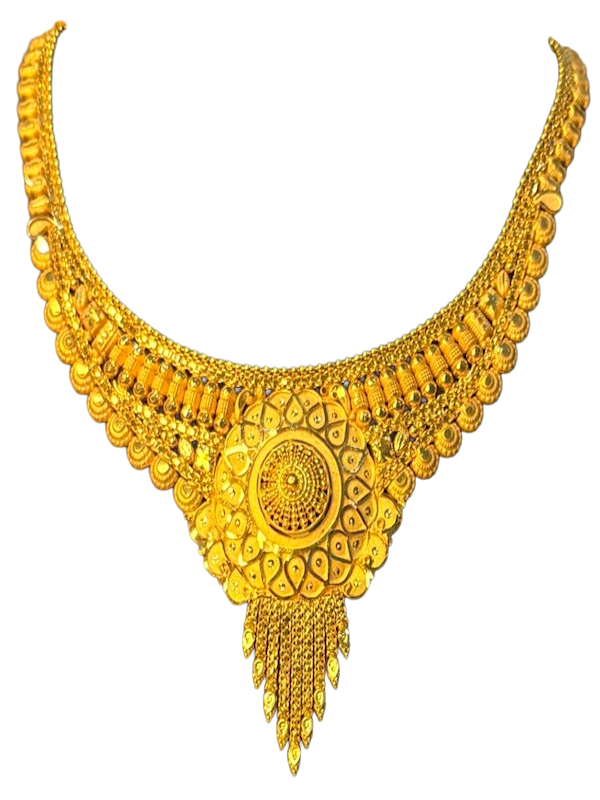 Surya Mandala Drop Necklace - Image 1