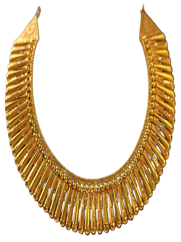 Linear Cascade Collar Necklace - Image 1