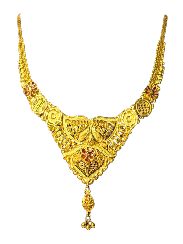 Pushpa Viraasat Drop Necklace - Image 1